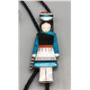 Image 2 : Zuni Maiden Inlay Bolo Tie