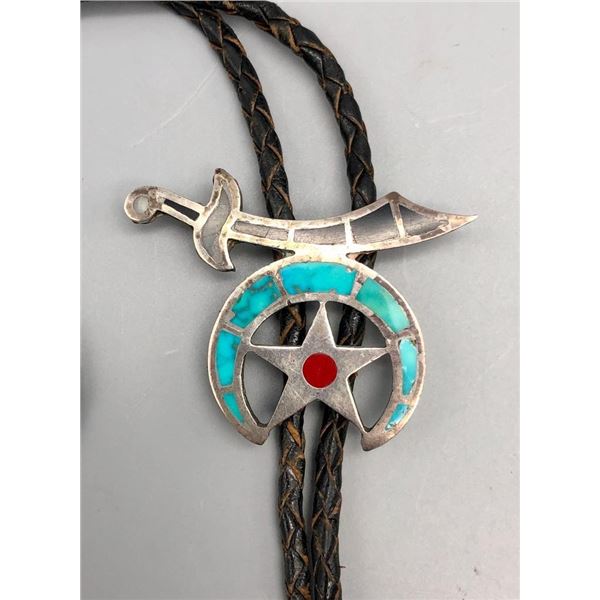 1940s Zuni Bolo Tie (Shriners)