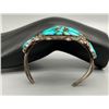 Image 8 : Eye Catching Zuni Cluster Bracelet and Earrings