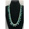 Image 9 : Vintage Turquoise Tab and Heishi Necklace