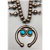 Image 1 : Nice Navajo Guild Squash Blossom Necklace