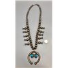 Image 2 : Nice Navajo Guild Squash Blossom Necklace