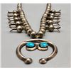 Image 5 : Nice Navajo Guild Squash Blossom Necklace