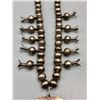 Image 9 : Nice Navajo Guild Squash Blossom Necklace