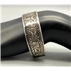 Image 8 : 1920s Sterling Silver Bracelet - Chief's and Whirling Logs