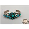 Image 2 : Awesome Ingot Turquoise Cluster Bracelet
