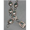 Image 2 : Lovely Link Concho Belt with Turquoise and Sterling Silver