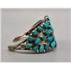 Image 2 : Vintage Turquoise Cluster Bracelet