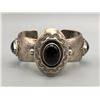 Image 1 : Unique Sterling Silver and Onyx Bracelet
