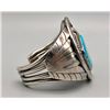 Image 2 : Turquoise and Sterling Silver Bracelet- Carl Luthey Shop