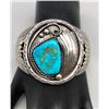 Image 8 : Turquoise and Sterling Silver Bracelet- Carl Luthey Shop