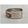 Image 5 : Sterling Silver 12k Gold Fill Bracelet with Nice Stamping