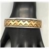 Image 7 : Sterling Silver 12k Gold Fill Bracelet with Nice Stamping
