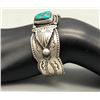 Image 9 : Turquoise and Sterling Silver Bracelet by Shawn Endito