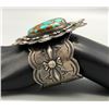 Image 9 : Tantalizing Turquoise and Sterling Silver Bracelet by Dean Sandoval