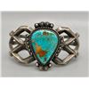 Image 1 : Large Turquoise Sandcast Bracelet