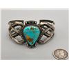 Image 7 : Large Turquoise Sandcast Bracelet