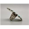 Image 2 : Large Turquoise Cluster Ring