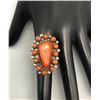 Image 6 : Beautiful Coral Cluster Ring