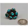 Image 5 : Nice Turquoise Cluster Ring