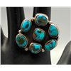 Image 6 : Nice Turquoise Cluster Ring