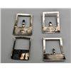 Image 4 : Group of Four Older Inlay Buckles