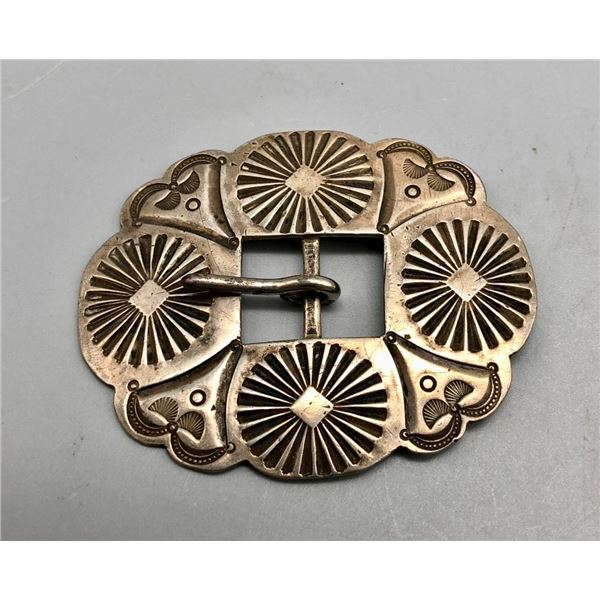 Older Handmade Silver Buckle