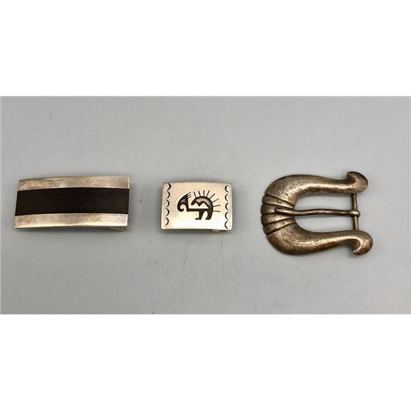 Three Vintage Buckles