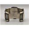 Image 3 : Large Vintage Three Stone Cuff Bracelet