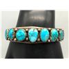 Image 7 : 9 Stone Turquoise Cuff Bracelet