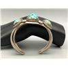 Image 5 : Vintage Three Stone Cuff Bracelet