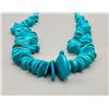 Image 6 : Turquoise Tab Bead Necklace
