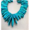 Image 7 : Turquoise Tab Bead Necklace