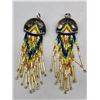 Image 12 : 10 Strand Serpentine Necklace and Pair of Beaded Earrings