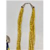 Image 4 : 10 Strand Serpentine Necklace and Pair of Beaded Earrings