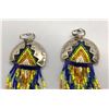 Image 8 : 10 Strand Serpentine Necklace and Pair of Beaded Earrings