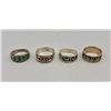 Image 4 : Four Various Sterling Silver Bands