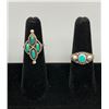 Image 3 : Five Fun Vintage Turquoise Rings