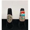 Image 3 : Six Snazzy Vintage Rings
