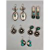 Image 1 : Group of Five Pairs of Vintage Earrings