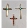 Image 1 : Three Super Cross Pendants