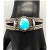 Image 7 : Vintage Turquoise and Sterling Silver Bracelet