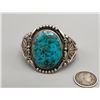 Image 8 : Gorgeous Large Turquoise Stone Bracelet