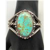 Image 7 : Vintage Turquoise Bracelet with Gorgeous Turquoise
