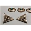 Image 3 : Group of Vintage Buttons Collar Tips and Barrette