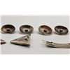 Image 7 : Group of Vintage Buttons Collar Tips and Barrette