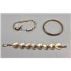 Image 10 : Group of Three Sterling Silver Bracelets