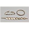 Image 1 : Group of Three Sterling Silver Bracelets