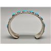 Image 6 : Navajo Turquoise Cluster Bracelet