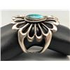 Image 8 : Lovely Sandcast and Turquoise Bracelet